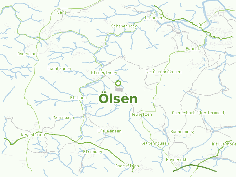 Karte von Ölsen