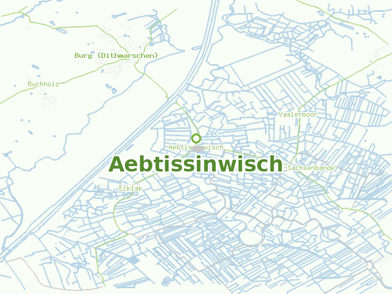 Karte von Aebtissinwisch