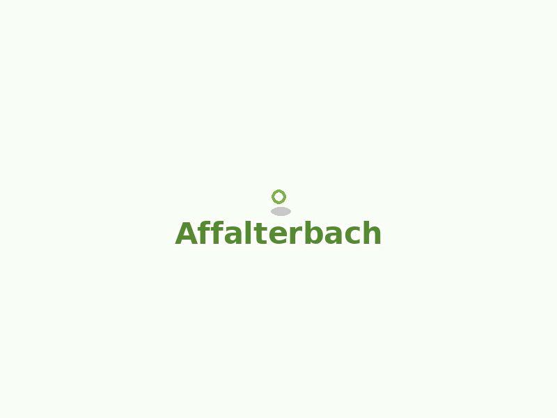 Karte von Affalterbach