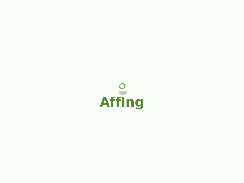 Karte von Affing