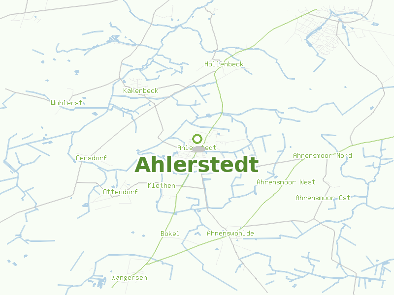 Karte von Ahlerstedt