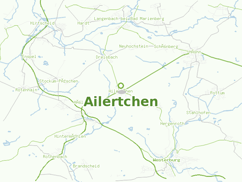 Karte von Ailertchen