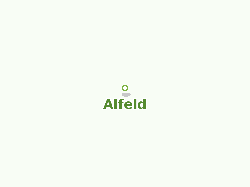 Karte von Alfeld