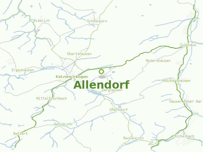 Karte von Allendorf