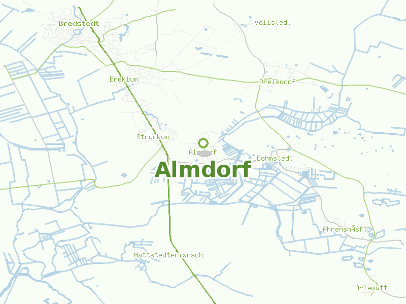 Karte von Almdorf