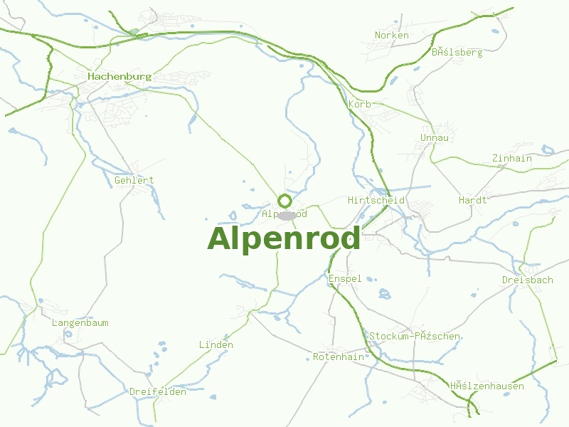 Karte von Alpenrod