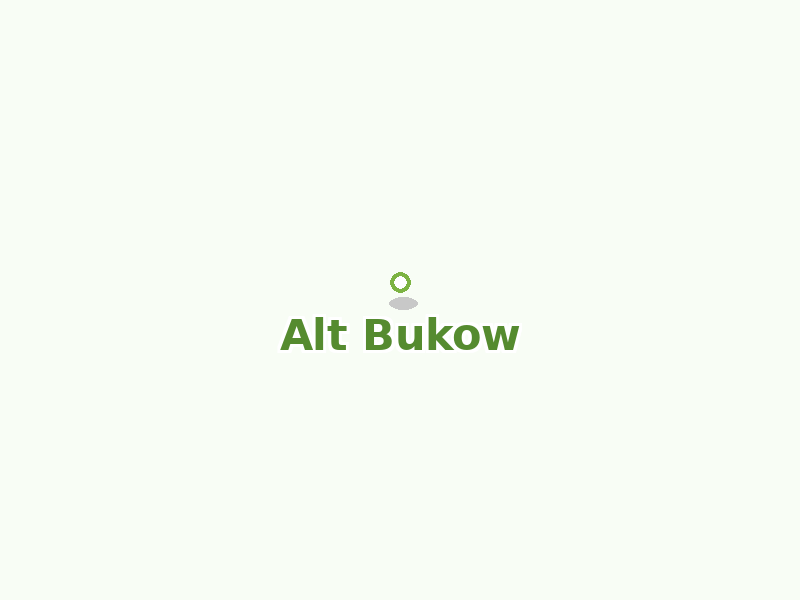 Karte von Alt Bukow