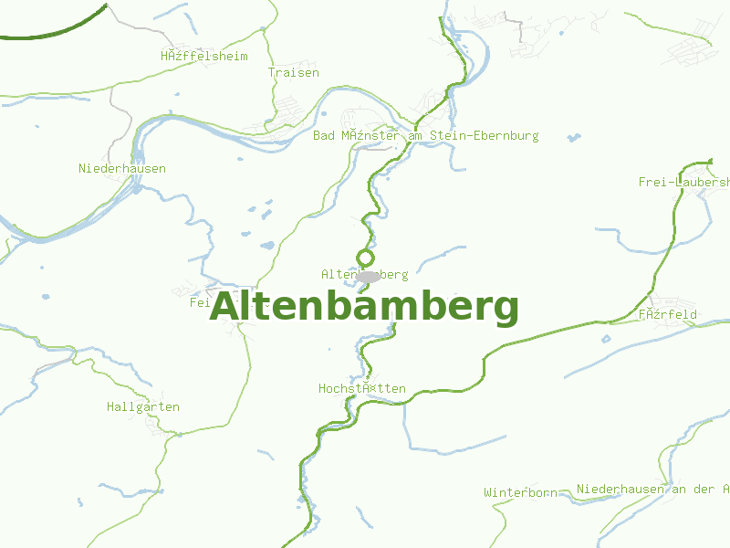 Karte von Altenbamberg