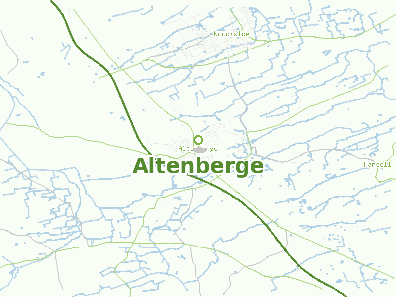 Karte von Altenberge