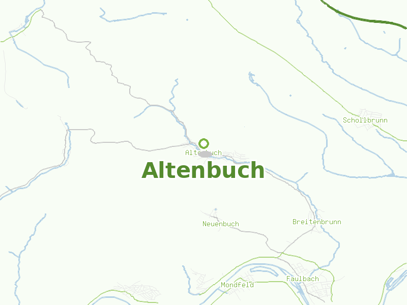 Karte von Altenbuch