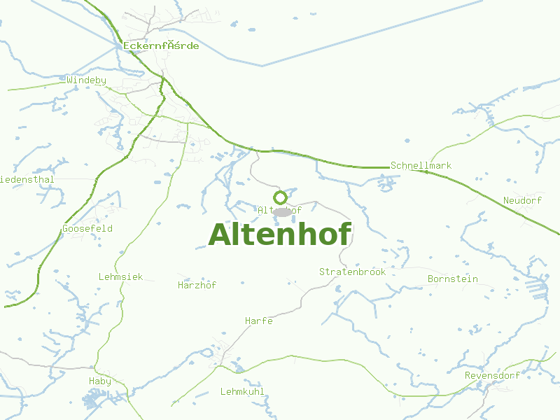 Karte von Altenhof