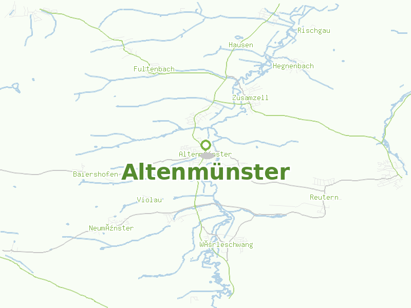 Karte von Altenmünster