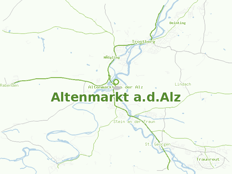 Karte von Altenmarkt a.d.Alz