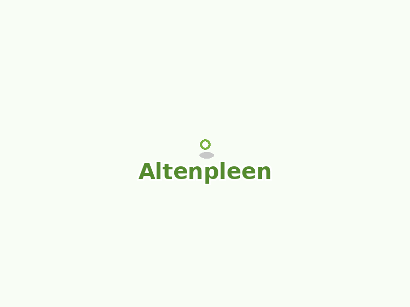 Karte von Altenpleen