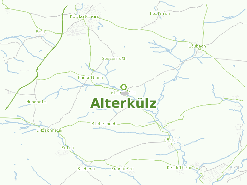 Karte von Alterkülz
