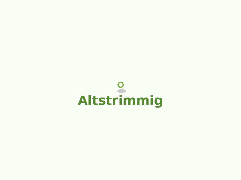Karte von Altstrimmig