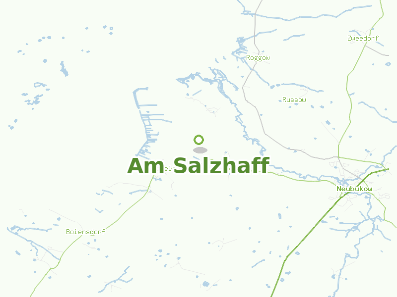 Karte von Am Salzhaff