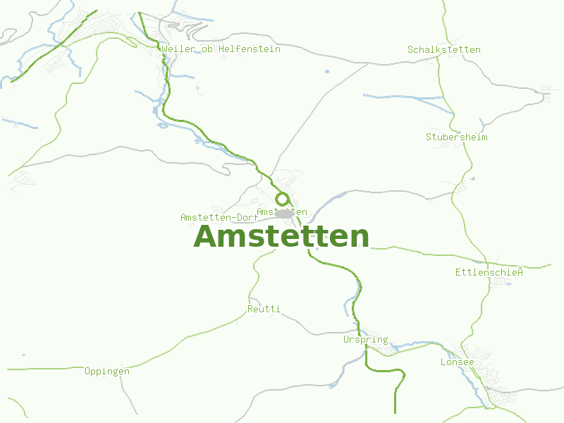 Karte von Amstetten