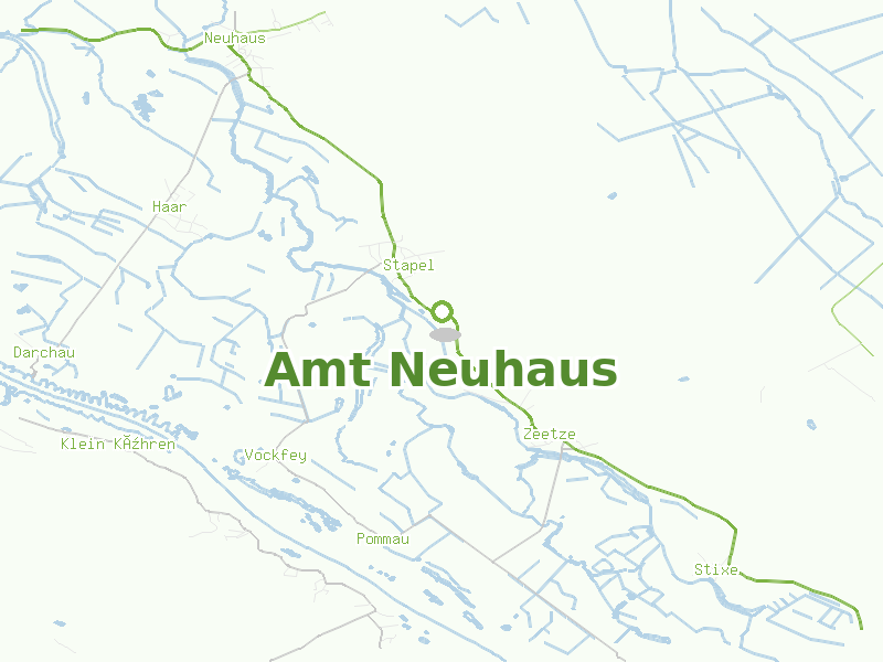 Karte von Amt Neuhaus