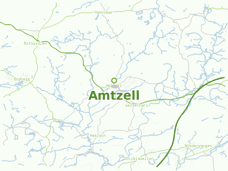 Karte von Amtzell