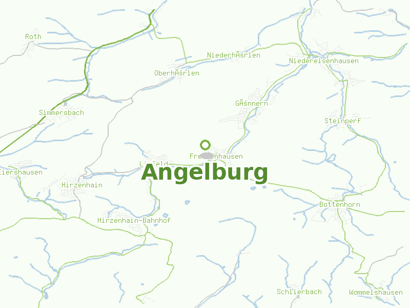 Karte von Angelburg