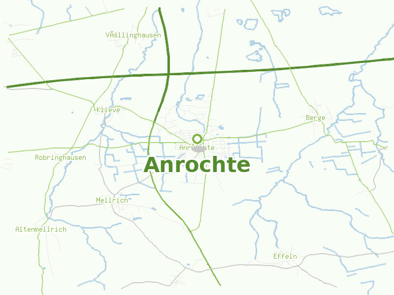 Karte von Anrochte