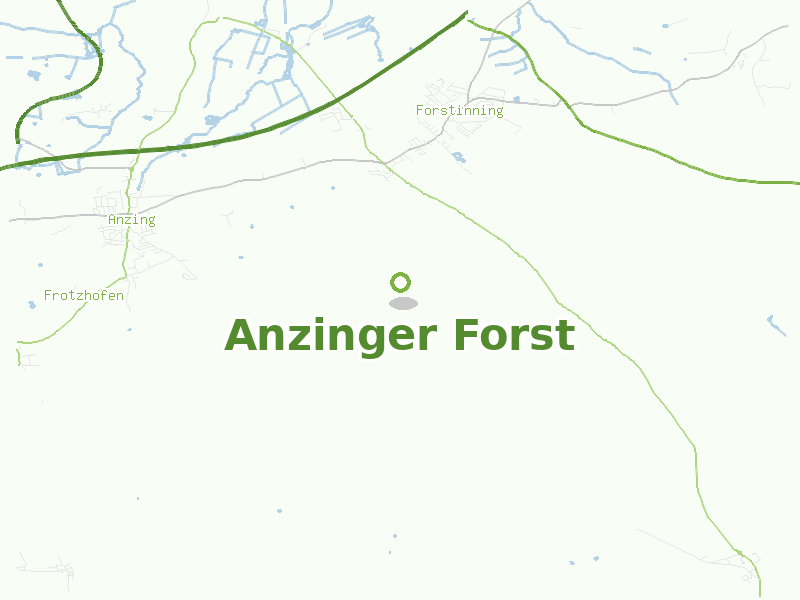 Karte von Anzinger Forst