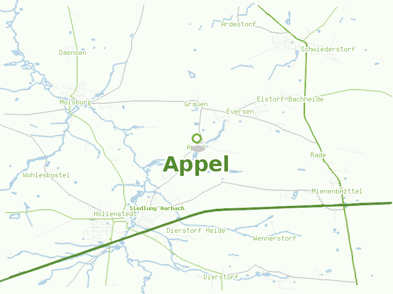 Karte von Appel