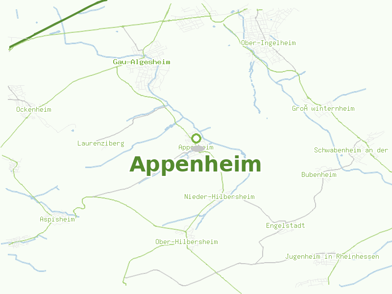 Karte von Appenheim