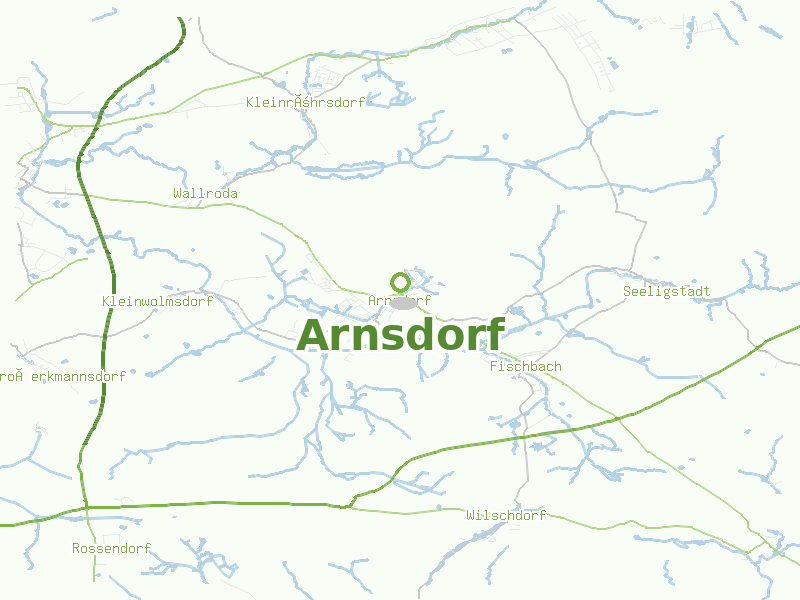 Karte von Arnsdorf