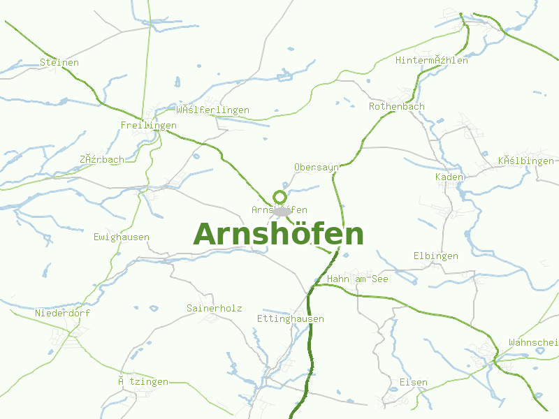 Karte von Arnshöfen