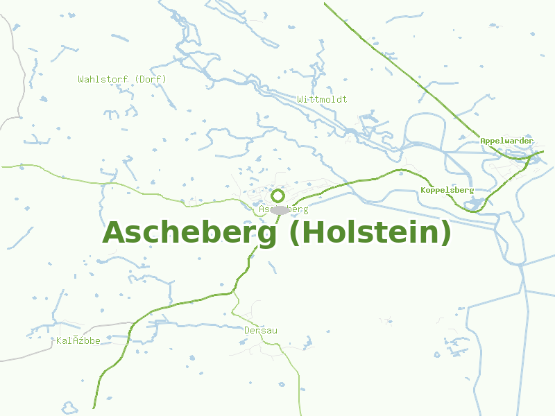 Karte von Ascheberg (Holstein)