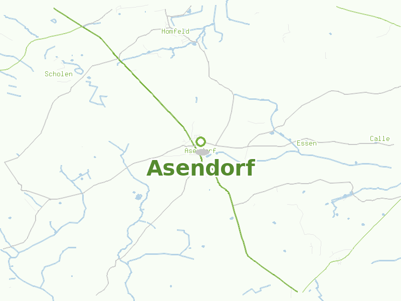 Karte von Asendorf