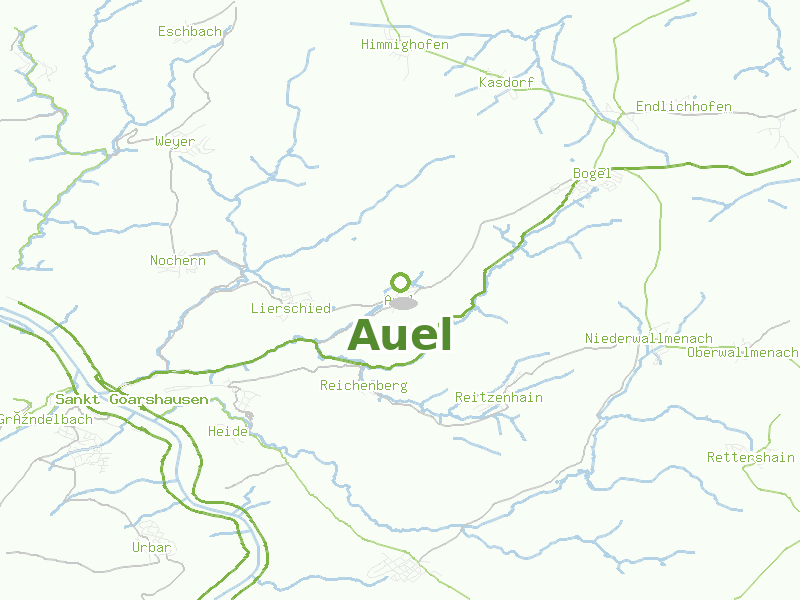Karte von Auel