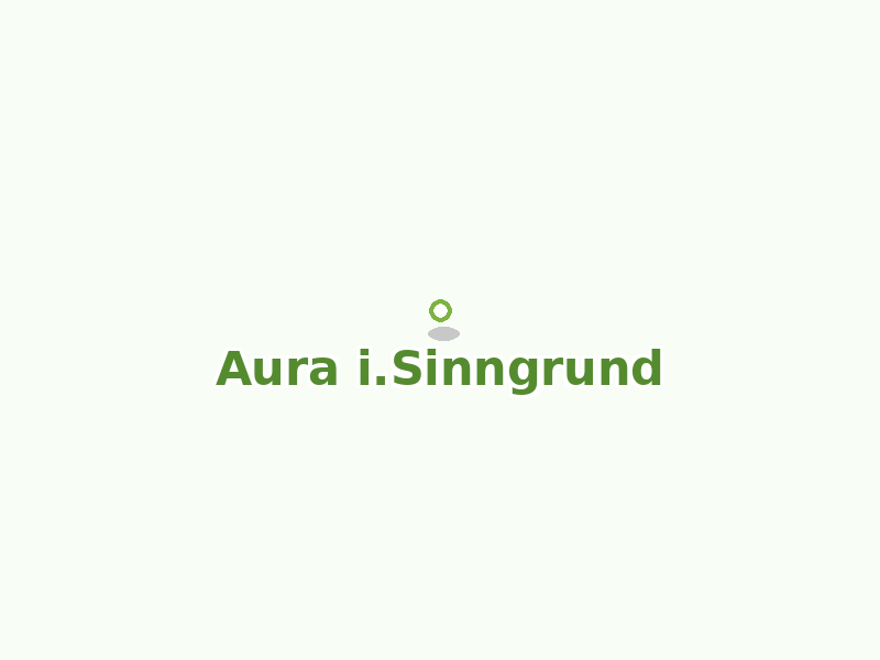 Karte von Aura i.Sinngrund