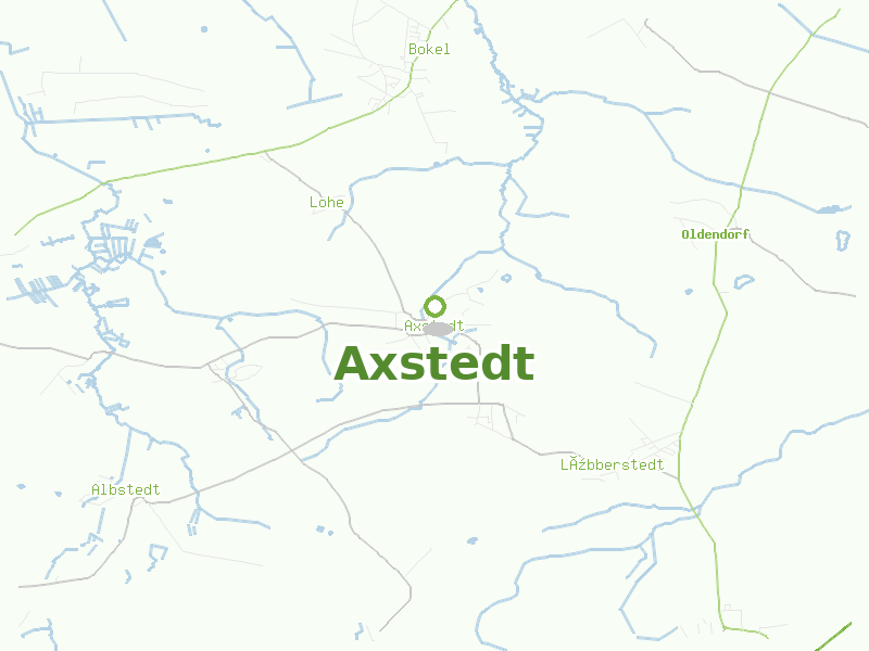 Karte von Axstedt