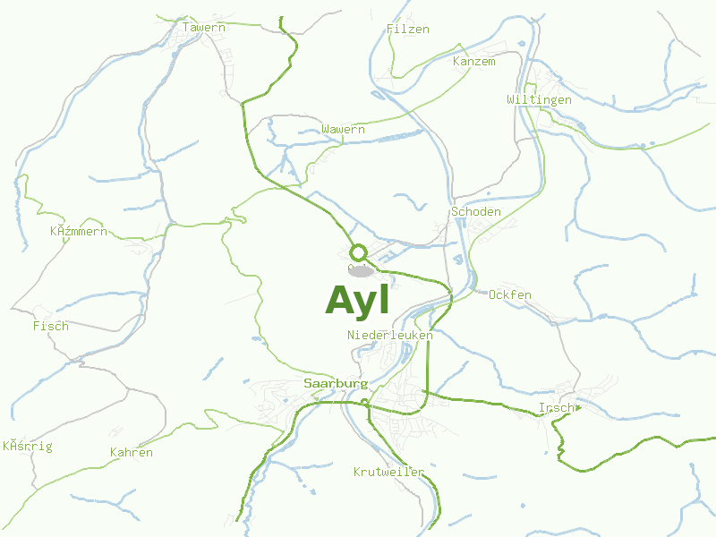 Karte von Ayl