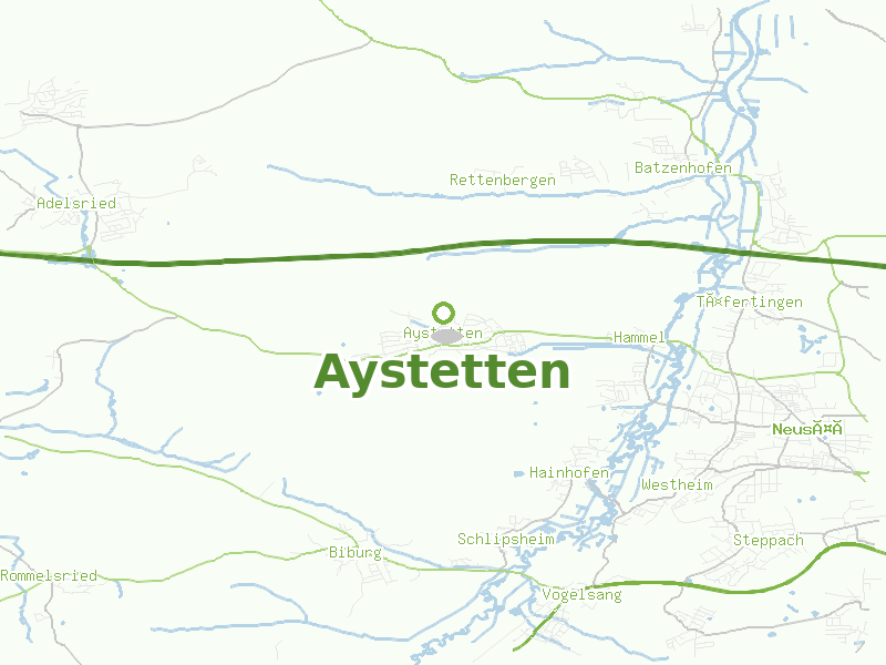 Karte von Aystetten