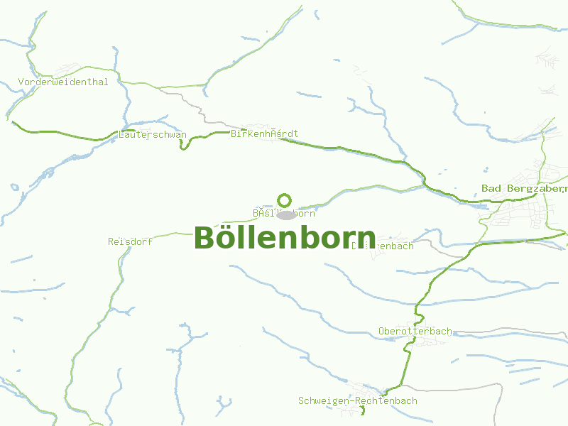 Karte von Böllenborn