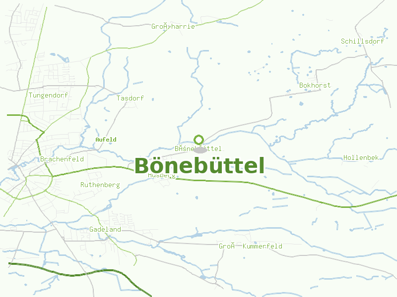 Karte von Bönebüttel