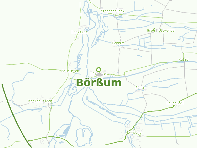 Karte von Börßum