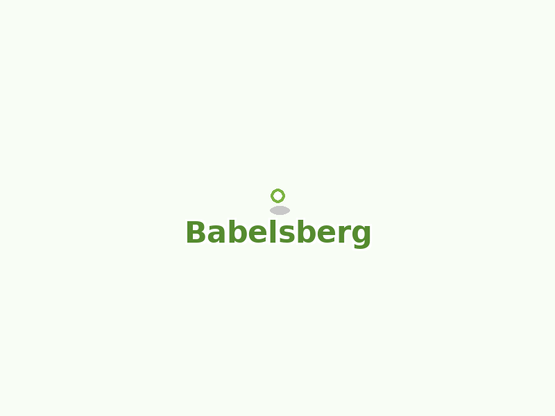 Karte von Babelsberg