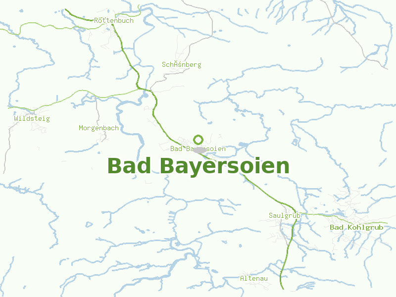 Karte von Bad Bayersoien
