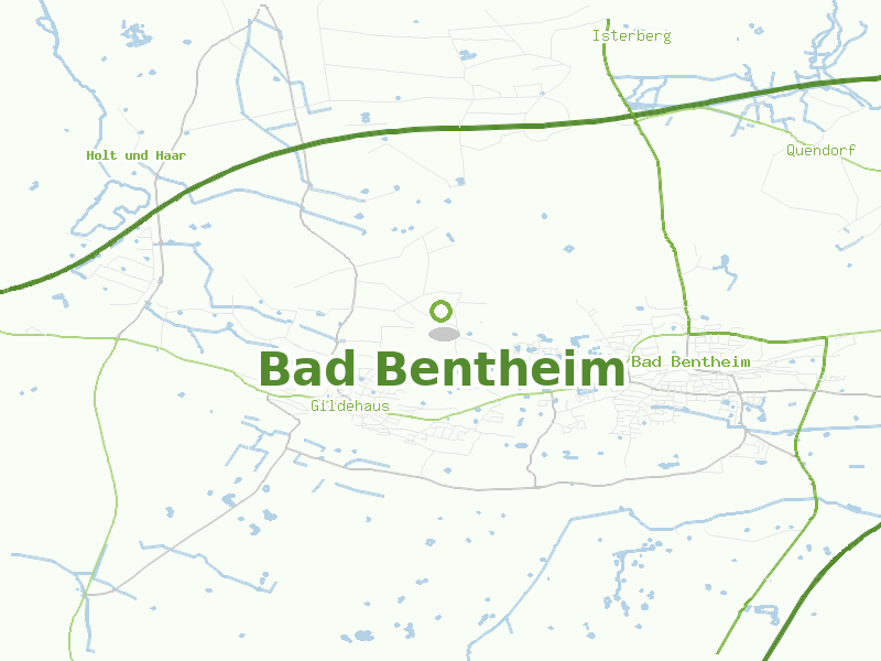 Karte von Bad Bentheim