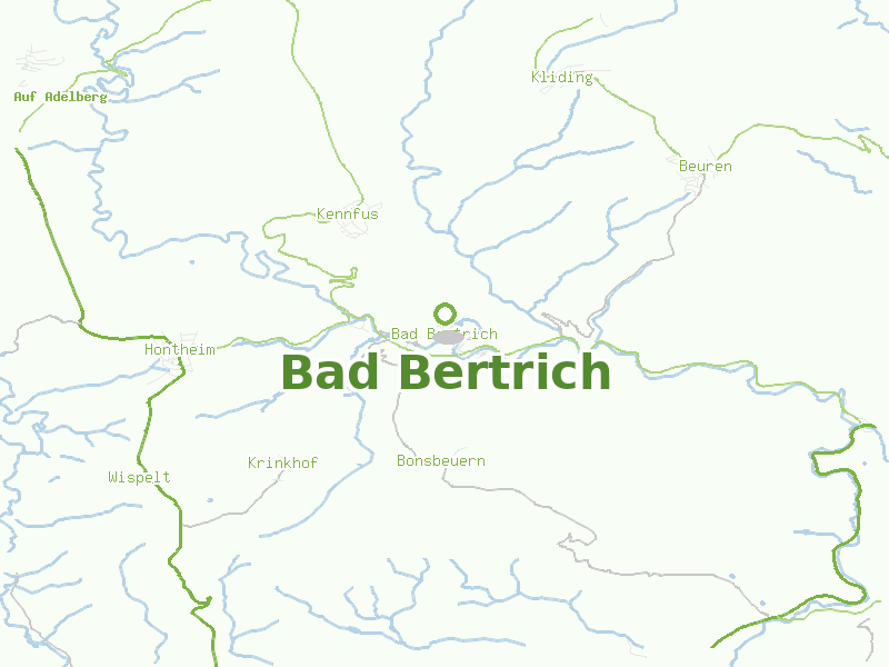 Karte von Bad Bertrich