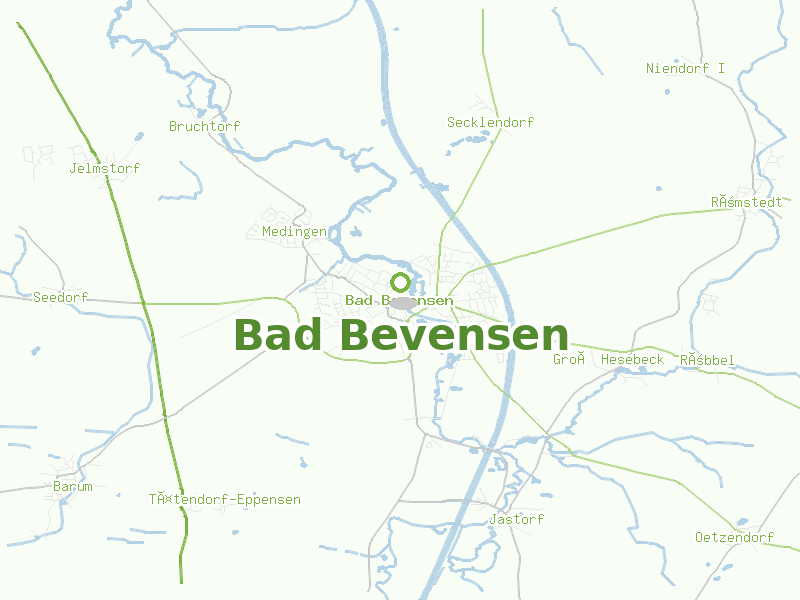 Karte von Bad Bevensen