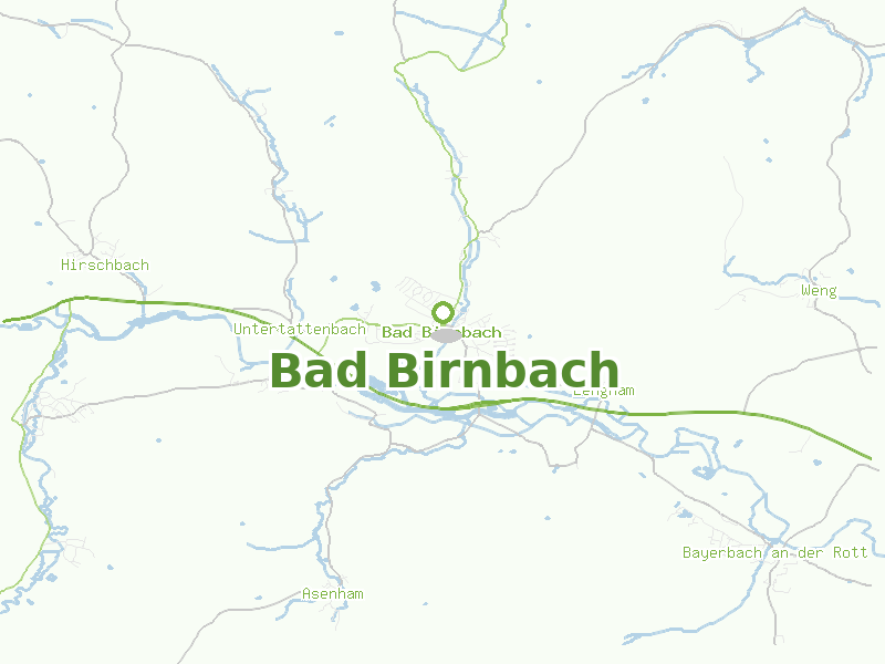 Karte von Bad Birnbach