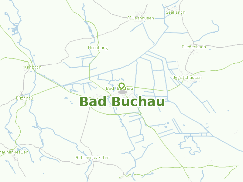 Karte von Bad Buchau