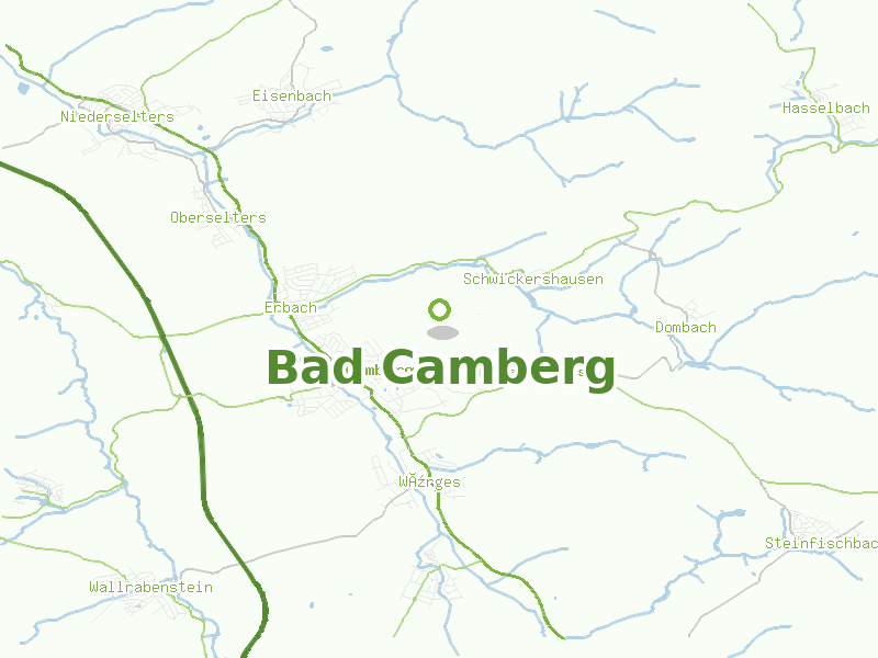 Karte von Bad Camberg