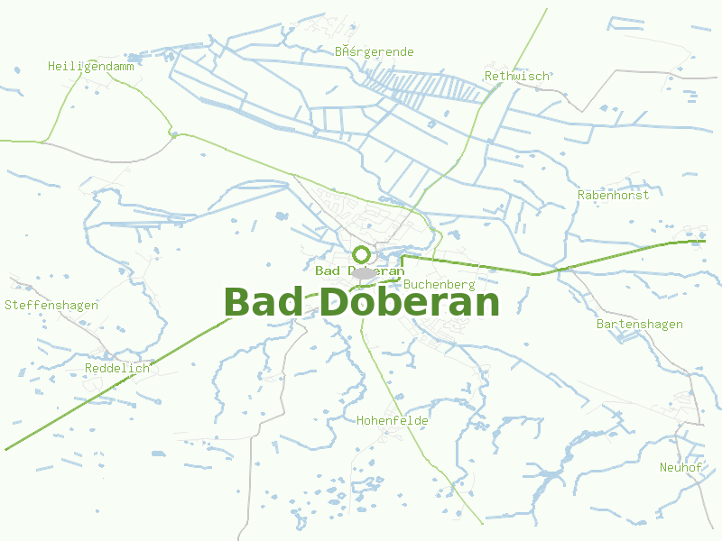 Karte von Bad Doberan